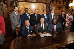 Senator Anthony H. Williams (D-Philadelphia) Attends Governor Wolf's Clean Slate Legislation Signing