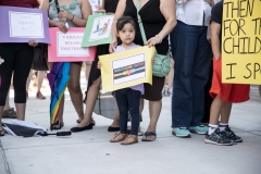 Sen. Leach Leads Families Belong Together Protest