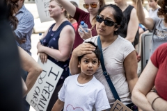 Sen. Leach Leads Families Belong Together Protest