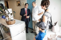 Sen. Costa Tours the 43rd