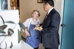 Sen. Costa Tours the 43rd