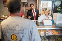Sen. Costa Tours the 43rd
