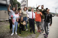 Sen. Costa Tours the 43rd