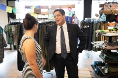 Sen. Costa Tours the 43rd