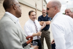 Sen. Sabatina Tours North East Philly Business