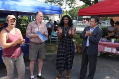 Sen. Costa Visits Wilkinsburg Farmers Market