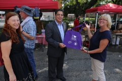 Sen. Costa Visits Wilkinsburg Farmers Market