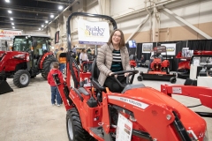 Senator Lindsey Williams attends the 104th Farm Show in Harrisburg, PA