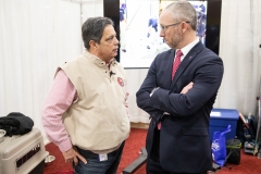 Senator Jay Costa attends the 104th Farm Show in Harrisburg, PA