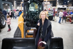 Senator Maria Collett attends the 104th Farm Show in Harrisburg, PA
