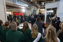 January 2, 2025: The Pennsylvania Farm Show unveiled its annual butter sculpture. The sculpture is called "From Moo to Marvel: Dairy Cows Power Pennsylvania.