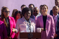 Fountain Pink for Breast Cancer Awareness Month