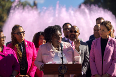 Fountain Pink for Breast Cancer Awareness Month