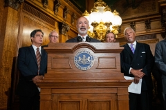 August 16, 2019: Governor Tom Wolf signs an executive order to make sweeping changes to executive branch agencies and programs to better target the public health crisis of gun violence. The executive order is the result of months of work by Governor Wolf and his administration to focus on substantive steps that can be taken to reduce gun violence and make communities safer.