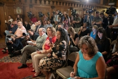 August 16, 2019: Governor Tom Wolf signs an executive order to make sweeping changes to executive branch agencies and programs to better target the public health crisis of gun violence. The executive order is the result of months of work by Governor Wolf and his administration to focus on substantive steps that can be taken to reduce gun violence and make communities safer.