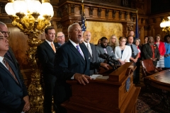 August 16, 2019: Governor Tom Wolf signs an executive order to make sweeping changes to executive branch agencies and programs to better target the public health crisis of gun violence. The executive order is the result of months of work by Governor Wolf and his administration to focus on substantive steps that can be taken to reduce gun violence and make communities safer.