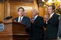 August 16, 2019: Governor Tom Wolf signs an executive order to make sweeping changes to executive branch agencies and programs to better target the public health crisis of gun violence. The executive order is the result of months of work by Governor Wolf and his administration to focus on substantive steps that can be taken to reduce gun violence and make communities safer.