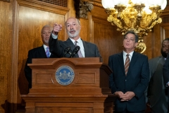 August 16, 2019: Governor Tom Wolf signs an executive order to make sweeping changes to executive branch agencies and programs to better target the public health crisis of gun violence. The executive order is the result of months of work by Governor Wolf and his administration to focus on substantive steps that can be taken to reduce gun violence and make communities safer.