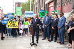 May 12, 2022: Sen. Hughes and Rep. Fiedler  co-hosted a “No More Excuses” education funding rally outside the more than century-old Francis Scott Key Elementary School in South Philadelphia today to demand Harrisburg use a record $8 billion revenue surplus to address school funding disparities.