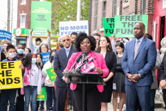 May 12, 2022: Sen. Hughes and Rep. Fiedler  co-hosted a “No More Excuses” education funding rally outside the more than century-old Francis Scott Key Elementary School in South Philadelphia today to demand Harrisburg use a record $8 billion revenue surplus to address school funding disparities.