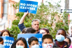 May 12, 2022: Sen. Hughes and Rep. Fiedler  co-hosted a “No More Excuses” education funding rally outside the more than century-old Francis Scott Key Elementary School in South Philadelphia today to demand Harrisburg use a record $8 billion revenue surplus to address school funding disparities.