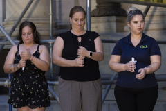 August 29, 2024: Sens. Kane and Kearney were joined by Sen. Amanda Cappelletti and U.S. Rep. Mary Gay Scanlon for their annual Overdose Awareness Day Vigil in Media, Delaware County.