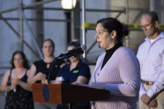 August 29, 2024: Sens. Kane and Kearney were joined by Sen. Amanda Cappelletti and U.S. Rep. Mary Gay Scanlon for their annual Overdose Awareness Day Vigil in Media, Delaware County.