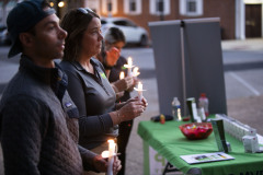 August 31, 2023: Sens. Kane and Kearney held their third annual Overdose Awareness Vigil in front of the Delaware County Courthouse in Media.