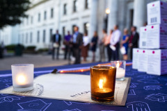 August 31, 2023: Sens. Kane and Kearney held their third annual Overdose Awareness Vigil in front of the Delaware County Courthouse in Media.