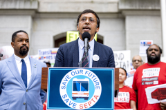 August 6, 2025: Philly-Area State Senators, Transit Riders, and Labor Leaders Call on Senate Republicans to Fund Transit