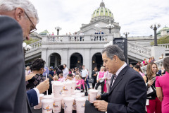 PA Breast Cancer Coalition - Turn the Fountain Pink Kickoff