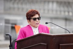 October 6, 2025: The PA Breast Cancer Coalition kicks off Breast Cancer Awareness Month with the PA Breast Cancer Coalition by turning the State Capitol East Wing Fountain pink! 