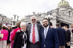 October 6, 2025: The PA Breast Cancer Coalition kicks off Breast Cancer Awareness Month with the PA Breast Cancer Coalition by turning the State Capitol East Wing Fountain pink! 