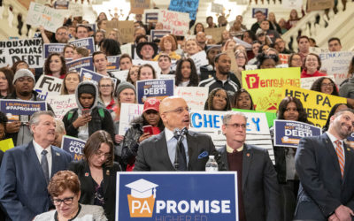Senator Hughes Stands with Reps. Harris, Roebuck; Hundreds of PASSHE Students in Call for Free College through the Pennsylvania Promise Initiative