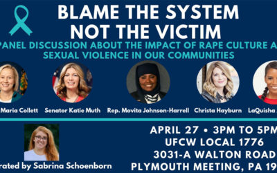 Senator Muth Joins “Blame the System, Not the Victim” Panel