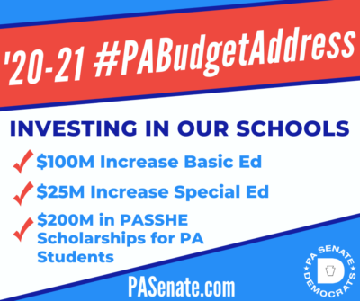 2020-21 Budget Address - Investing in our schools