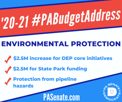 2020-21 Budget Address - Environmental Protection
