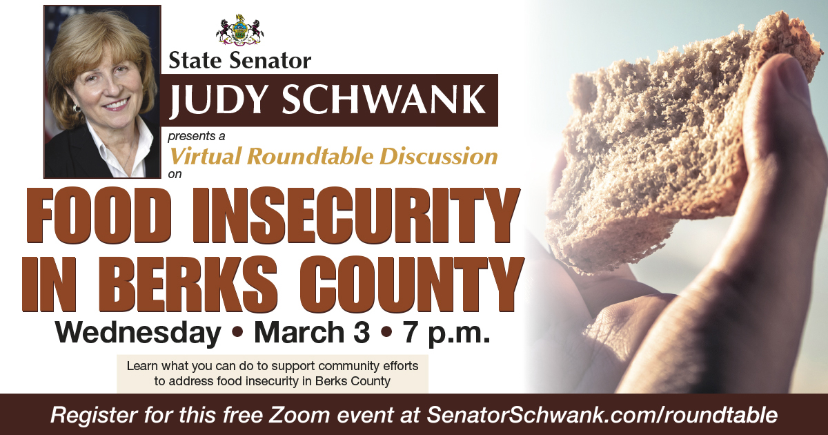 Roundtable Discussion on Food Insecurity in Berks County 