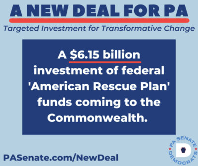 A $6.15 billion investment of federal ‘American Rescue Plan’ funds coming to the Commonwealth.