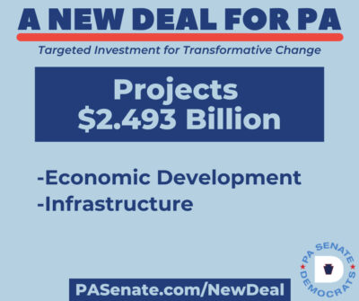 A New Deal for PA - Proyectos por valor de 2.493 millones de dólares