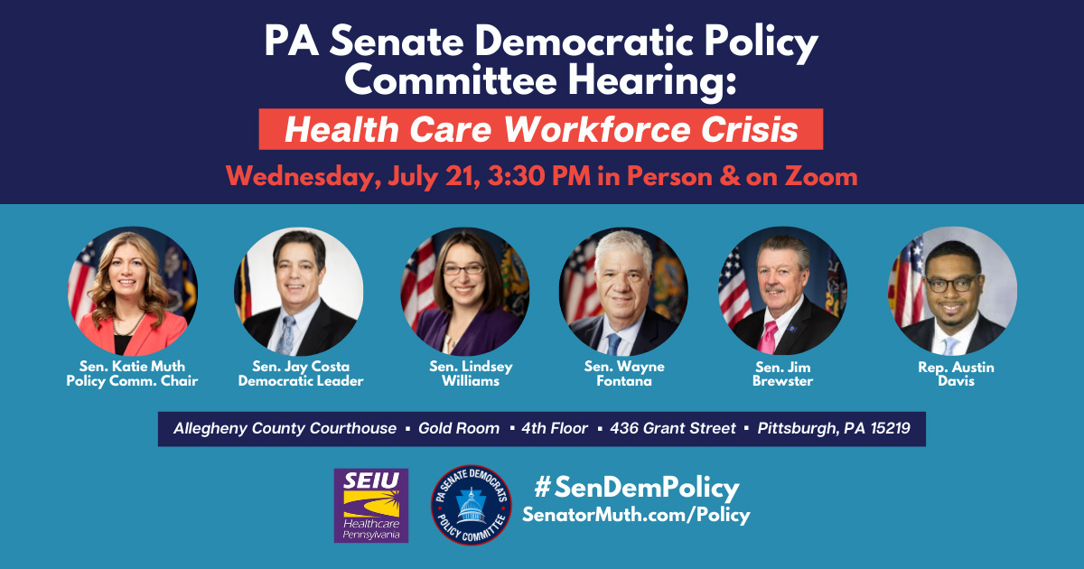 Policy Hearing - The Healthcare Workforce Crisis