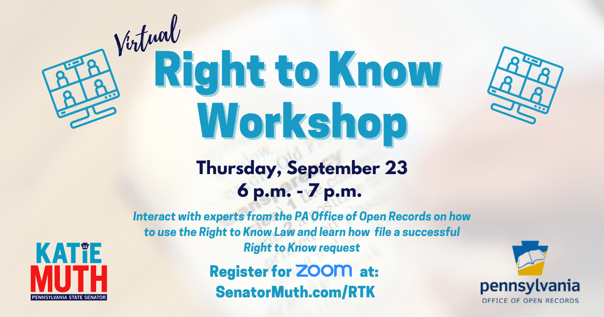 Right to Know Workshop