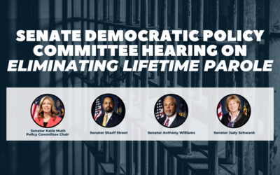 La audiencia virtual de los demócratas del Senado se centra en el fin de la libertad condicional de por vida en Pensilvania