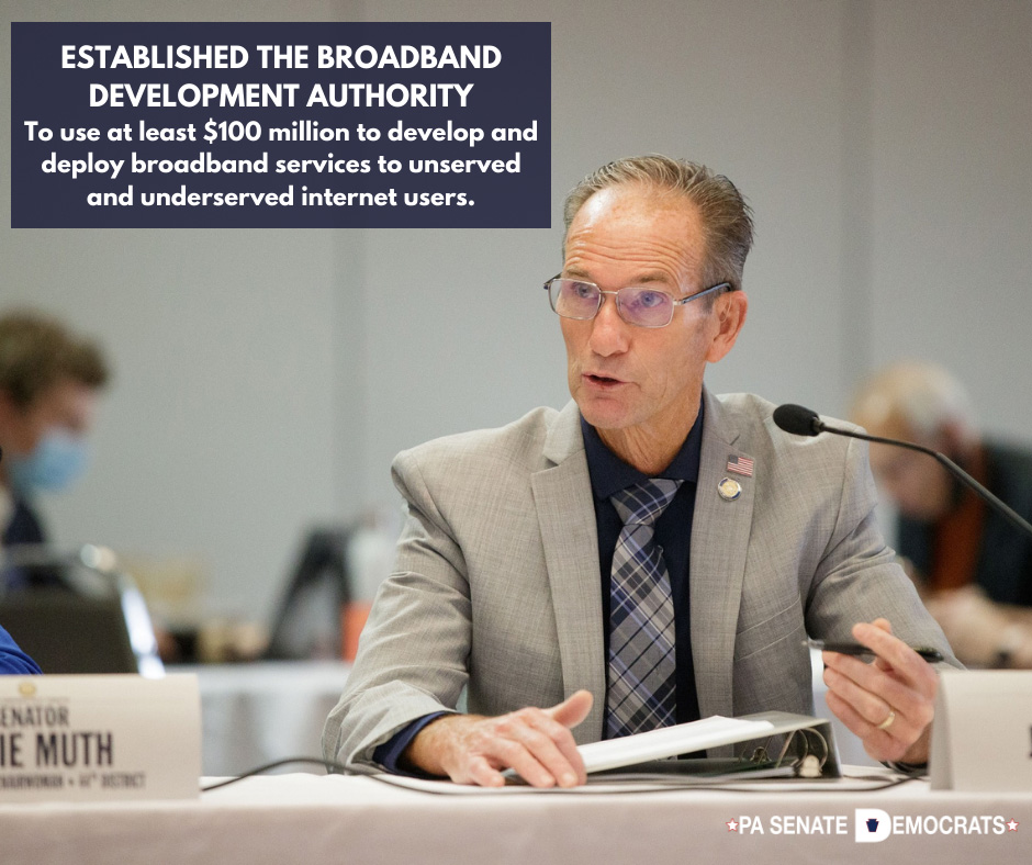 Established the Broadband Development