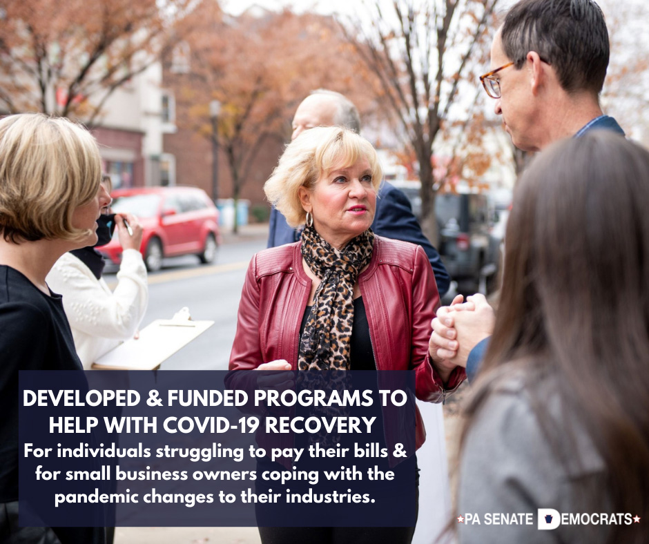Developed &amp; Funded Programs to Help with COVID-19 Recovery