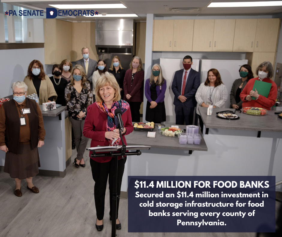 $11.4 Million for Food Banks