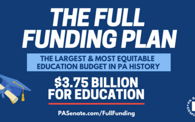 Hughes y sus colegas demócratas anuncian un plan histórico de financiación escolar
