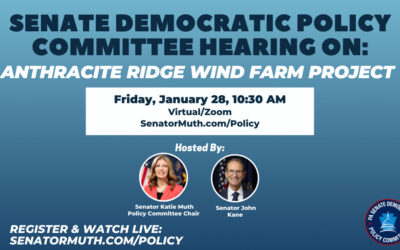 Senate Dems to Host Virtual Hearing on Anthracite Ridge Wind Farm Project on Friday  