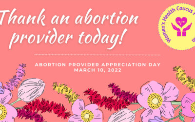 PA Women's Health Caucus expresa su gratitud a los proveedores de aborto en toda la Commonwealth en el Día de Apreciación de Proveedores de Aborto