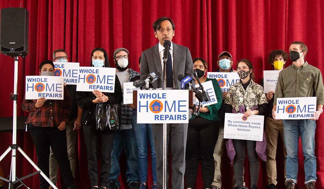 Senator Nikil Saval and Lancaster Stands Up Call for Whole-Home Repairs During Week of Action